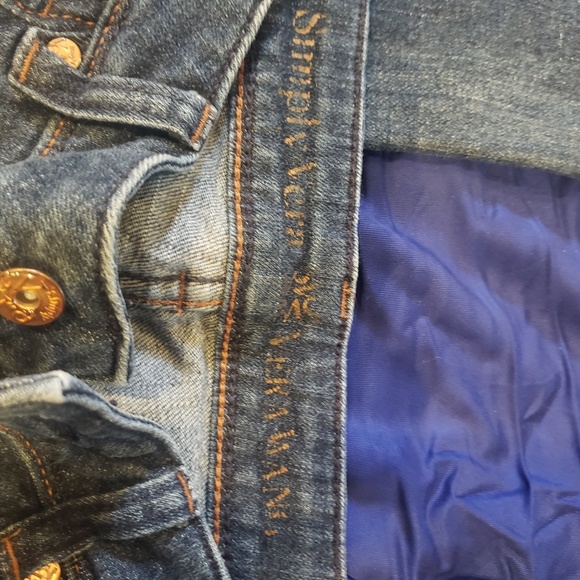 Simply vera Vera wang jeans size 4 - Picture 4 of 4
